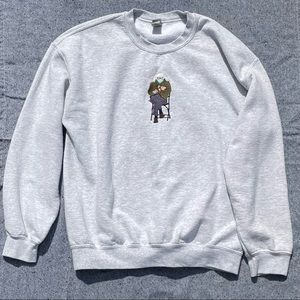 embroidered bernie sanders sweatshirt